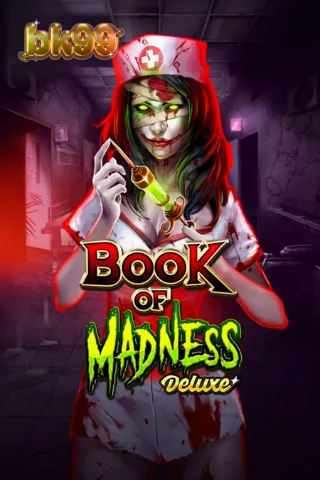 Book of Madness Deluxe স্লট গেমের হরর থিমযুক্ত ইন্টারফেস